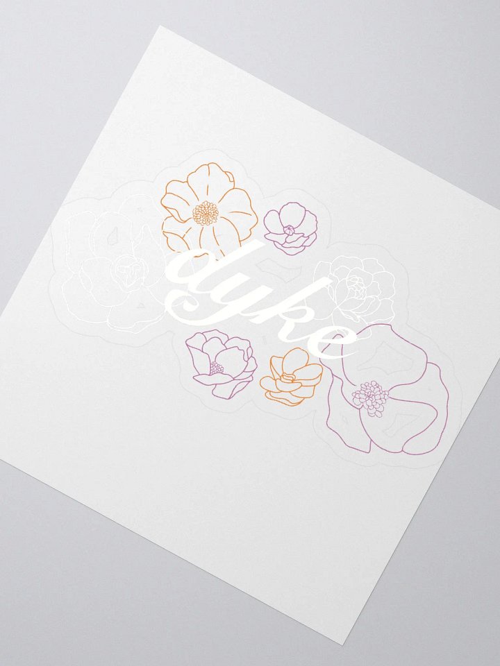 dyke sticker :) product image (2)