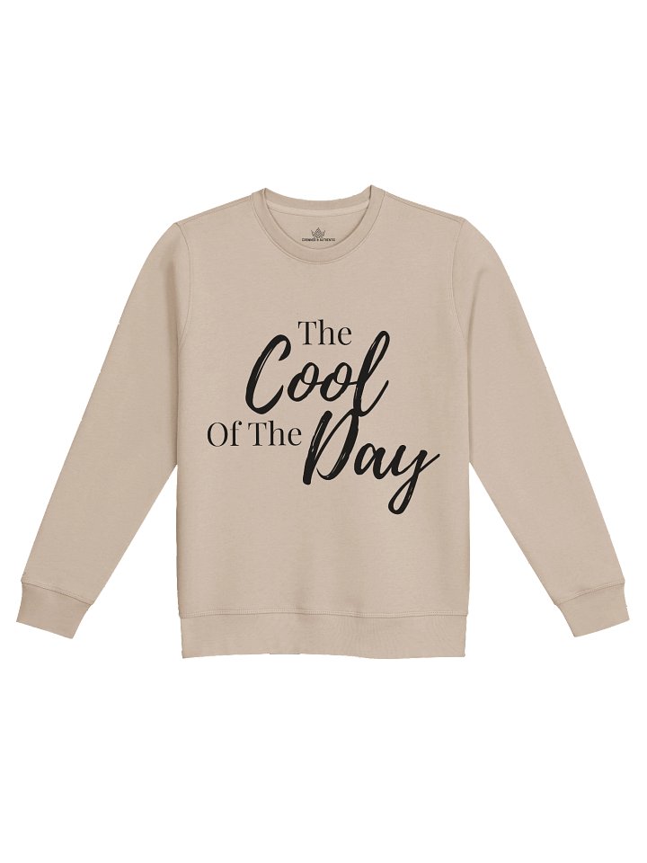 The Cool of the Day Sweater (Black Design) product image (1)