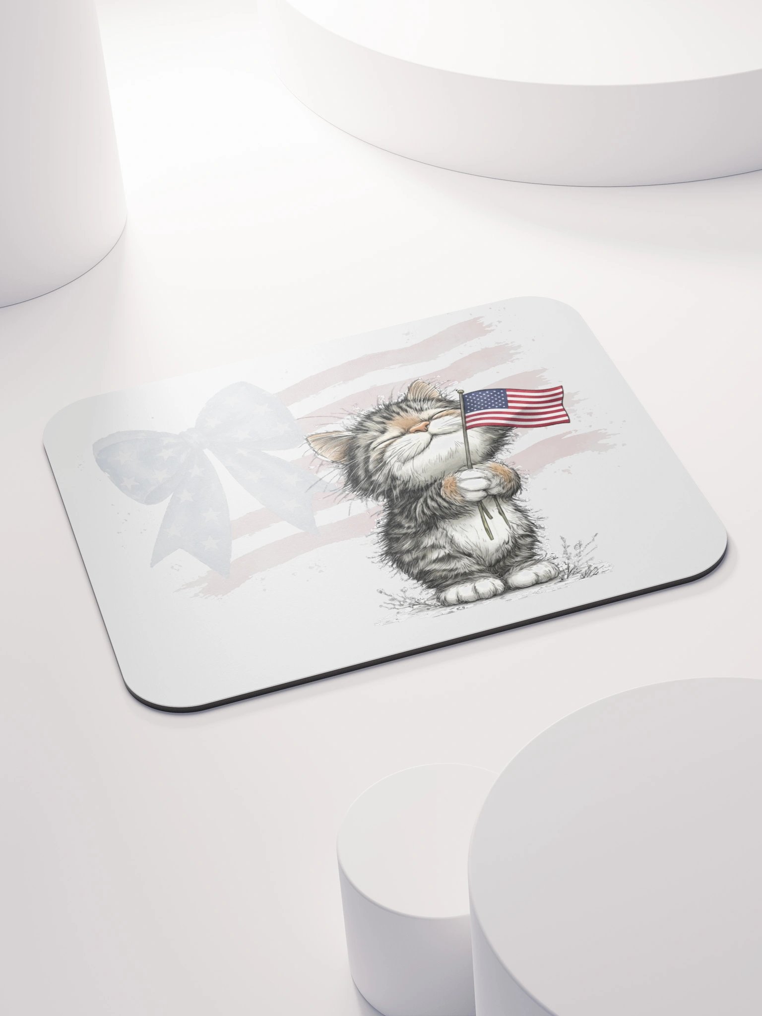 Patriotic Kitten Mousepad product image (4)