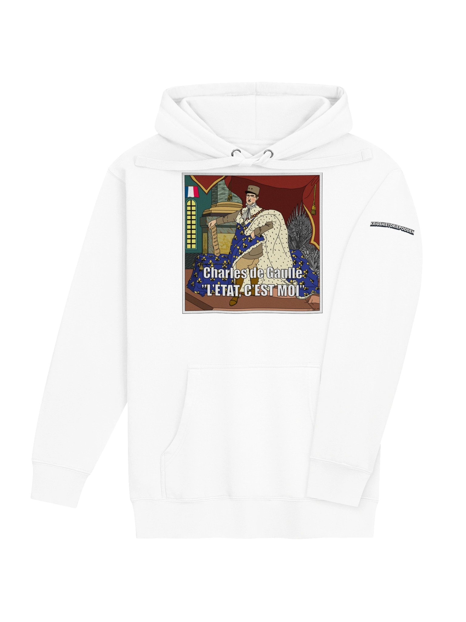 L'etat c'est moi - Charles De Gaulle (Hoodie) product image (4)