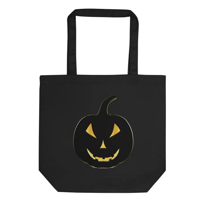 Pumpkin, Jack o Lantern Face - Halloween Tote Bag product image (1)
