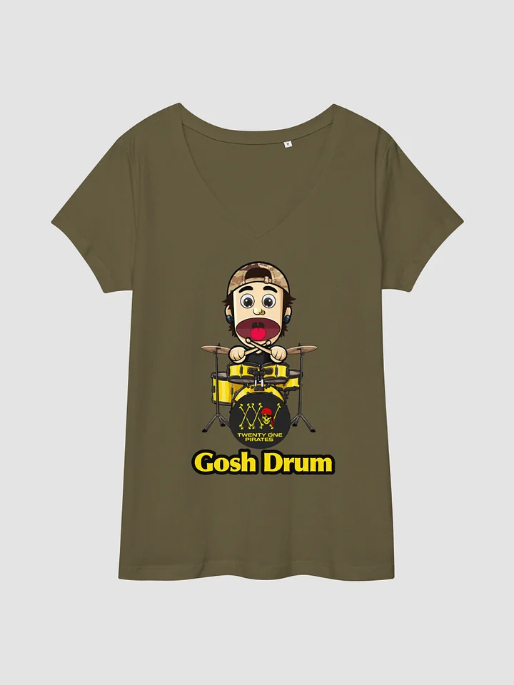 Captain Jen E Women's Fitted V-neck T-Shirt product image (2)