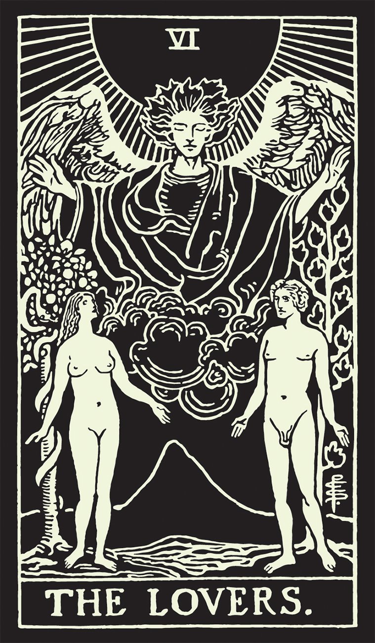 The Glow in The Dark Tarot Deck aka "The Goth Deck" product image (10)