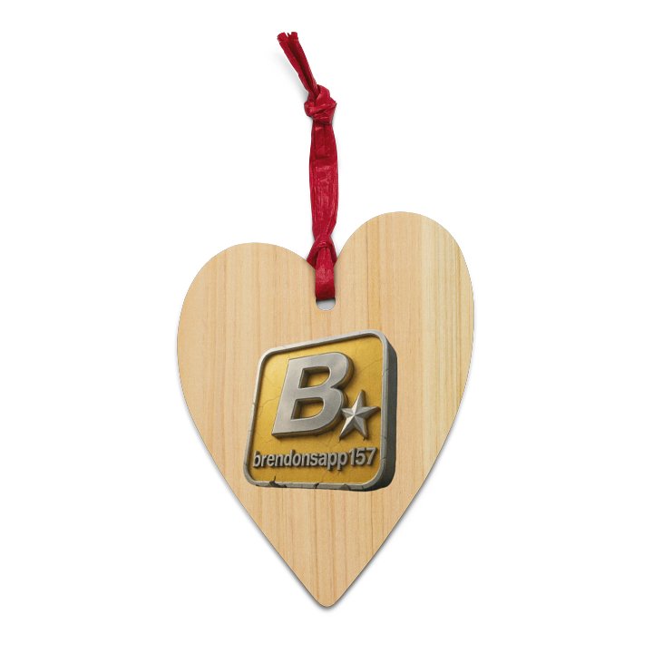 brendonsapp157 logo Chritmas ornament product image (2)