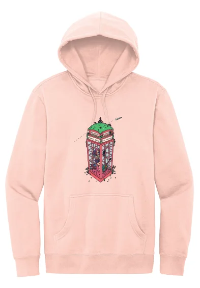 I'm Leaving Hoodie PEACH product image (1)