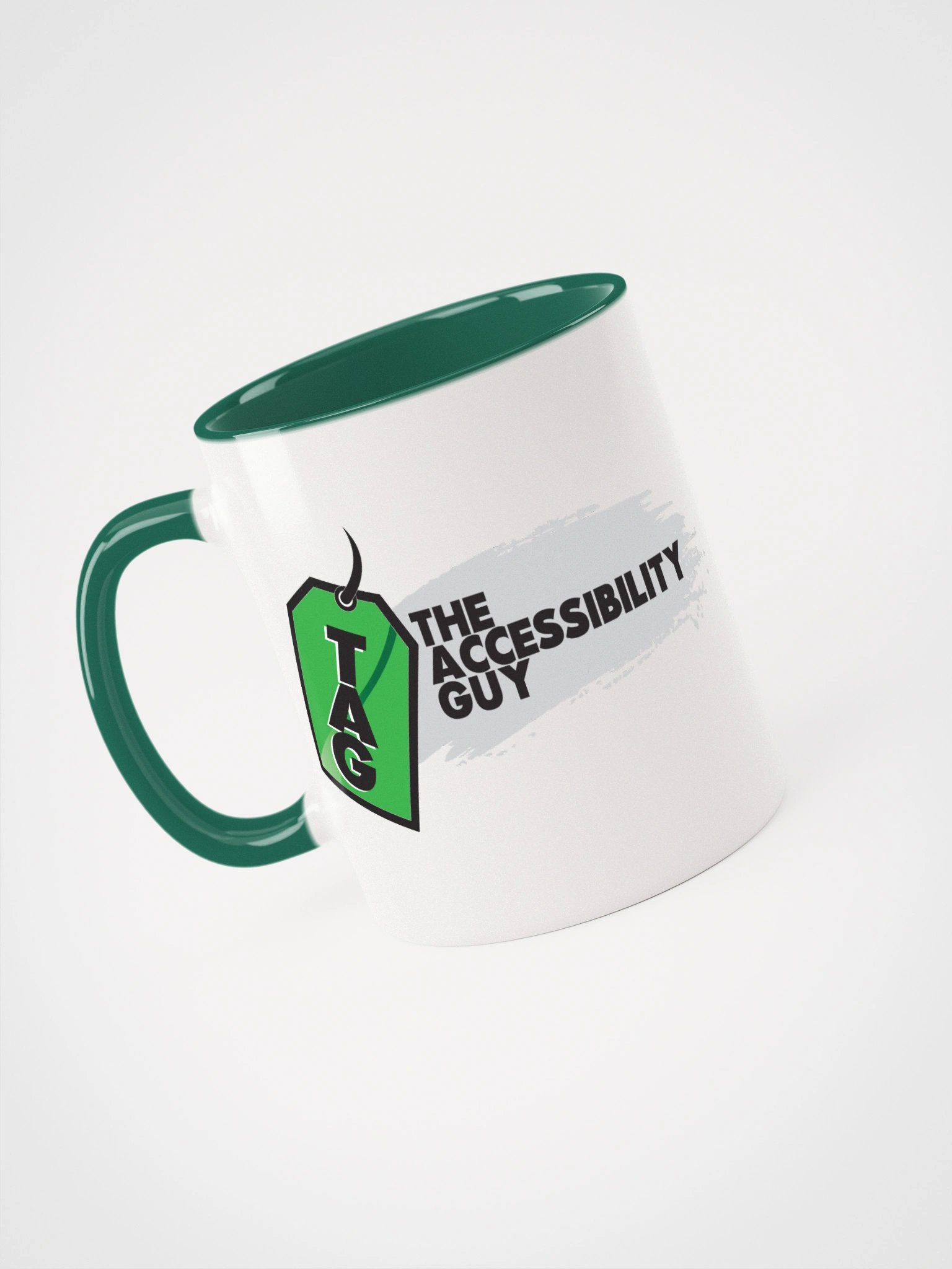 Vibrant TAG Green Ceramic Mug product image (1)