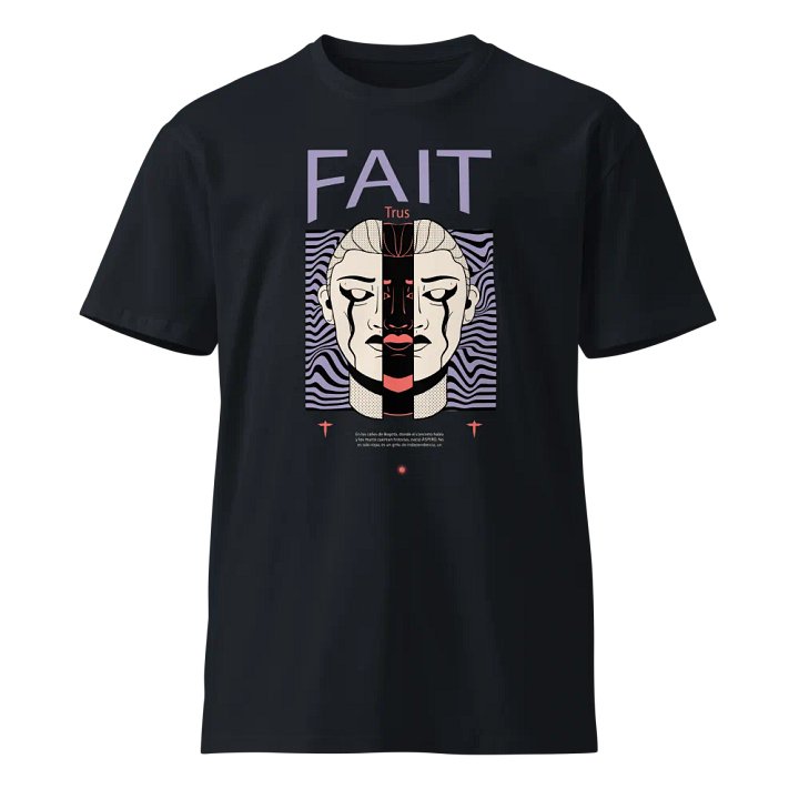 Fait Graphic Split Face Unisex T-Shirt product image (13)