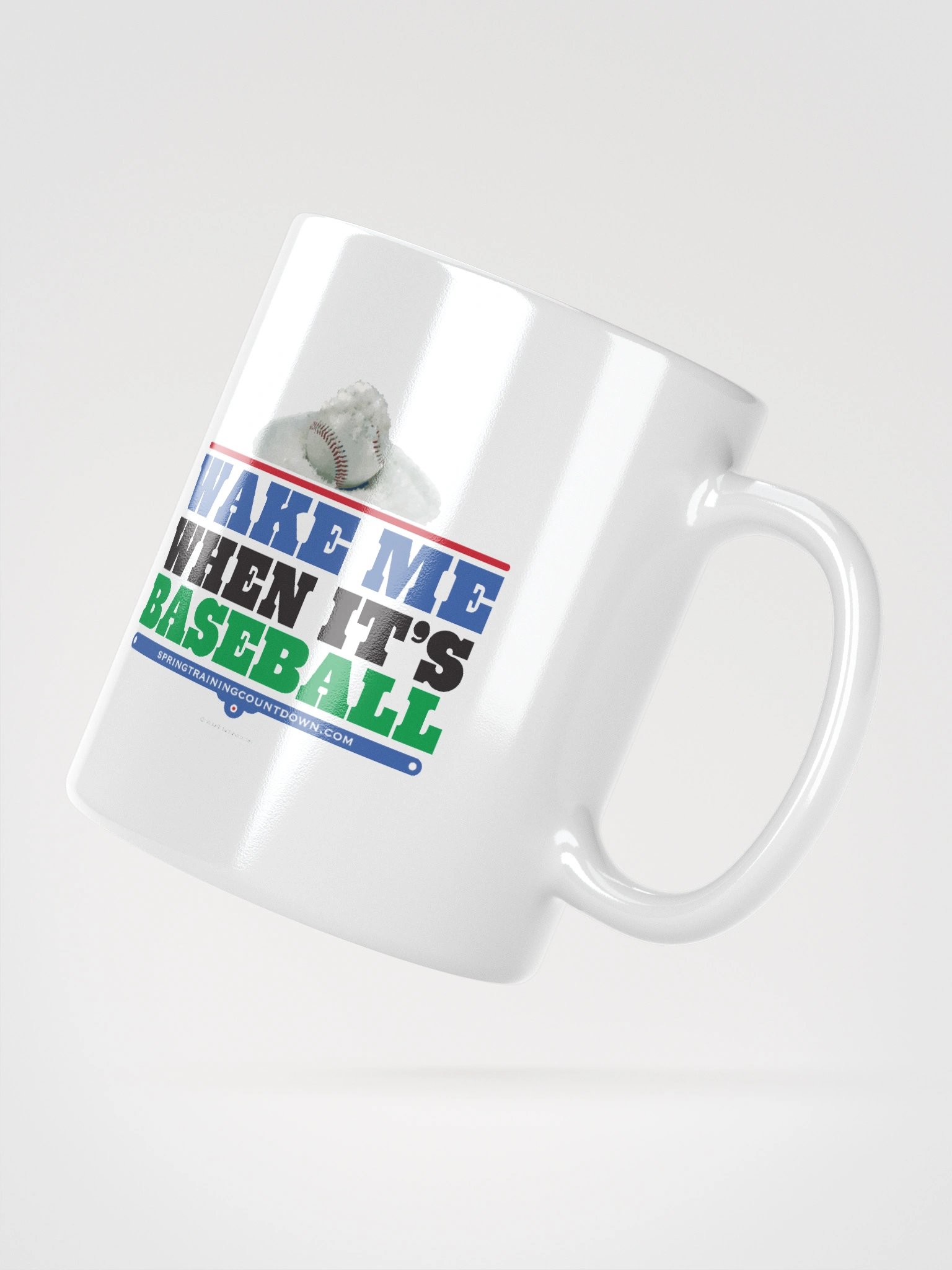 Wake Me When It's Baseball Mug product image (3)