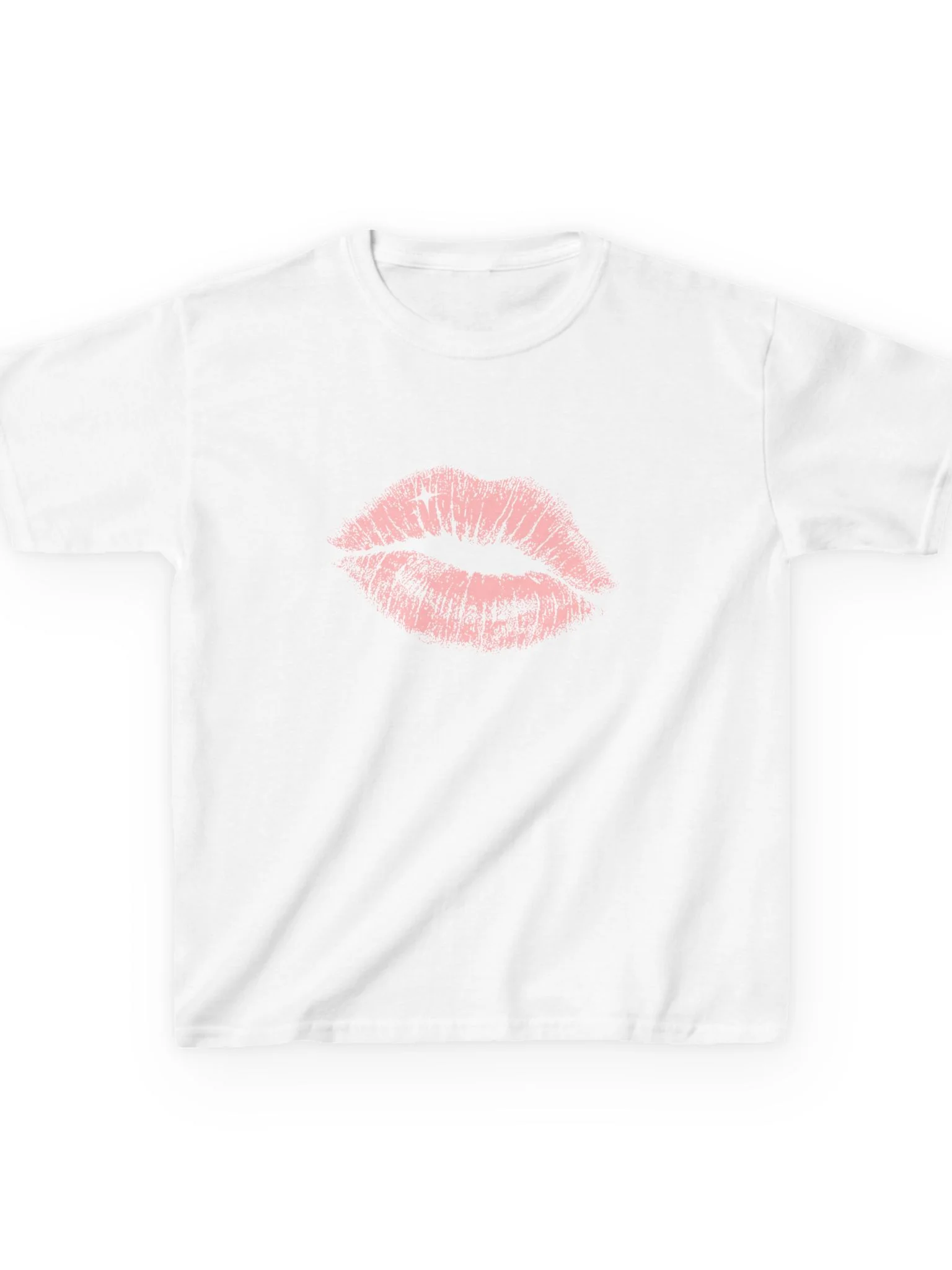 Kiss Print Baby Tee 💋 product image (1)