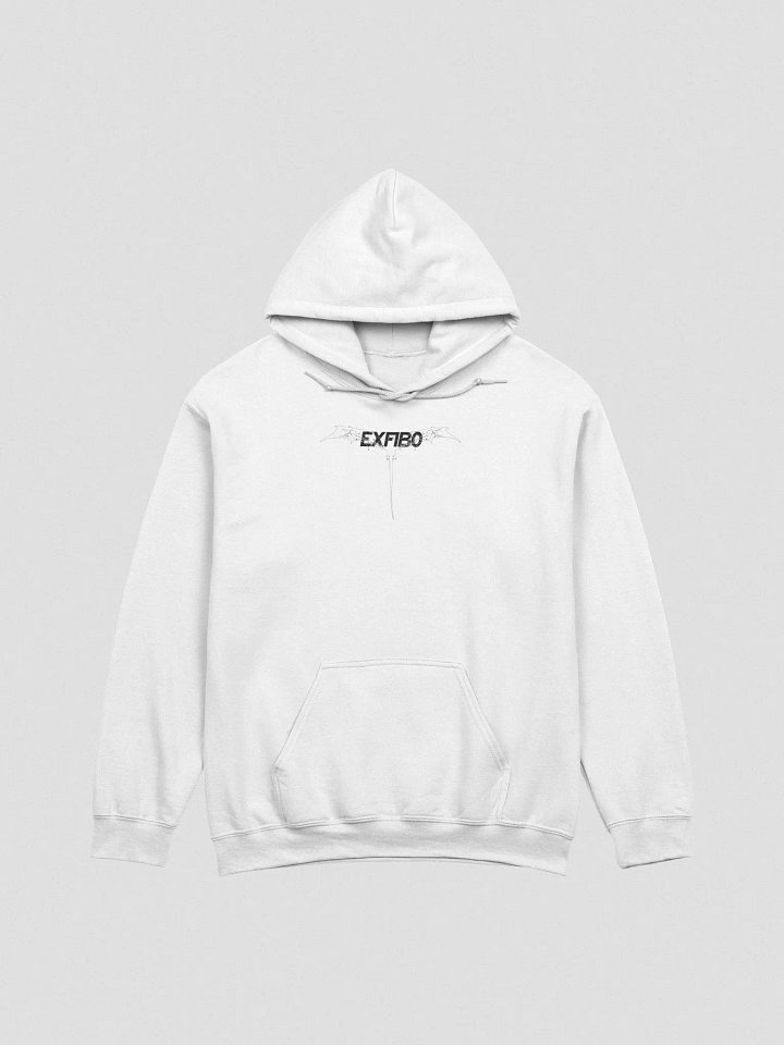 White EXFIB0 Hoodie product image (2)
