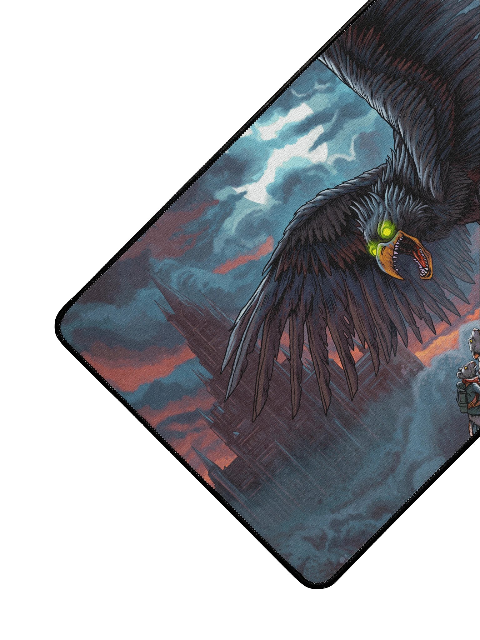 'Bird' Hand Drawn Playmat by DarkSideTokens! product image (3)