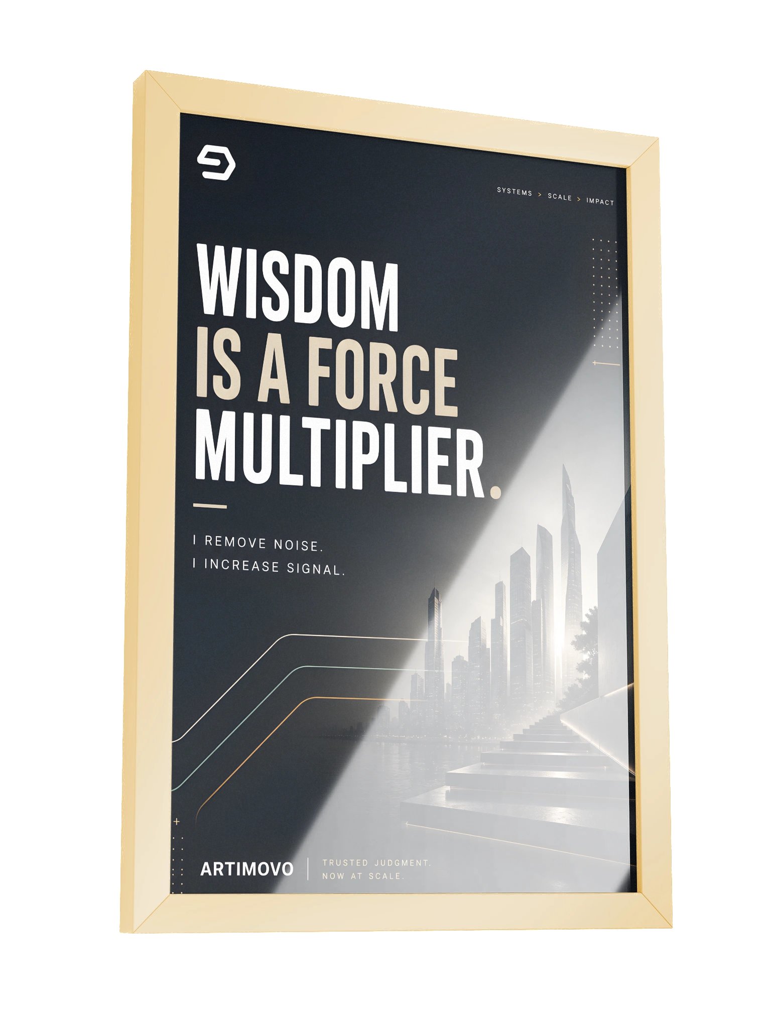 Force Multiplier — Framed Leadership Print product image (7)