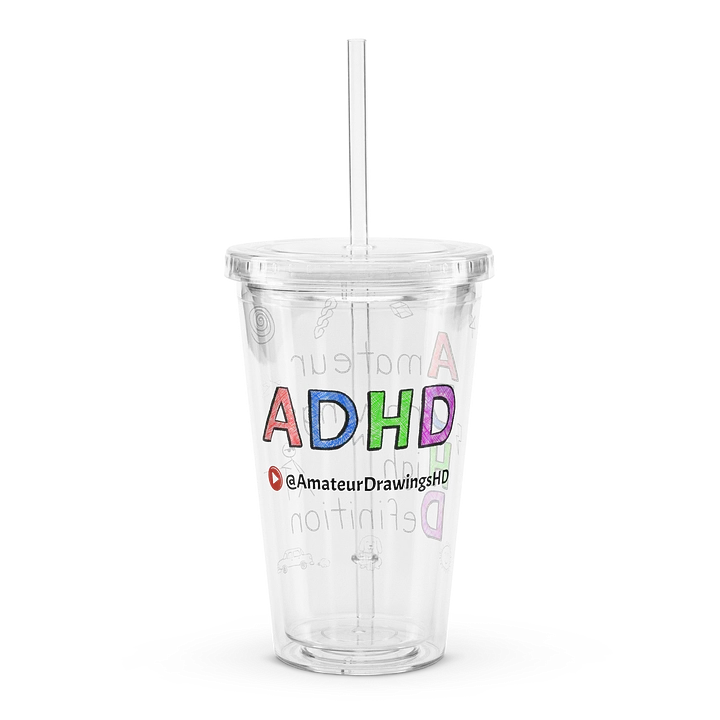 ADHD Clear Tumbler product image (2)