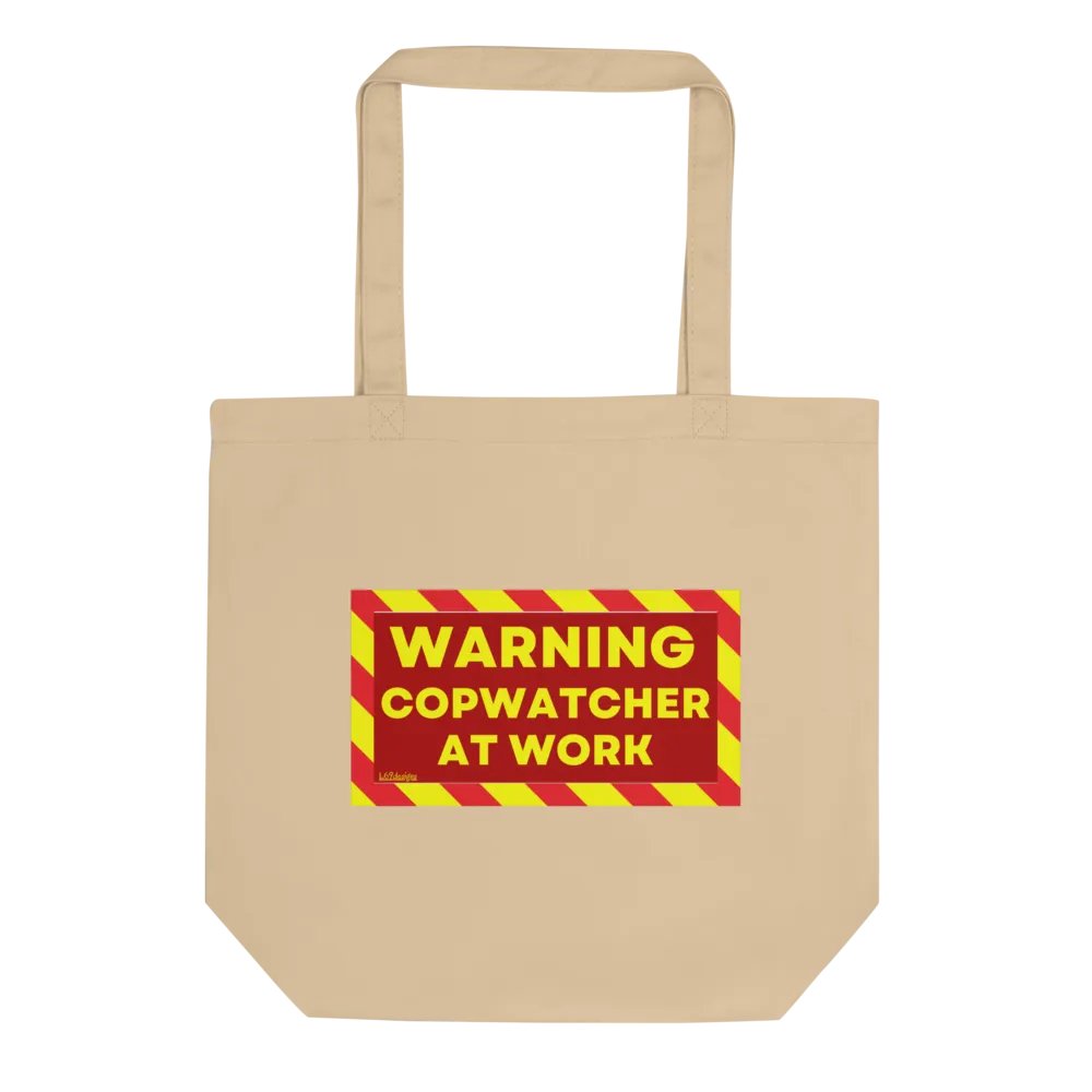 WARNING : COPWATCHER AT WORK product image (1)