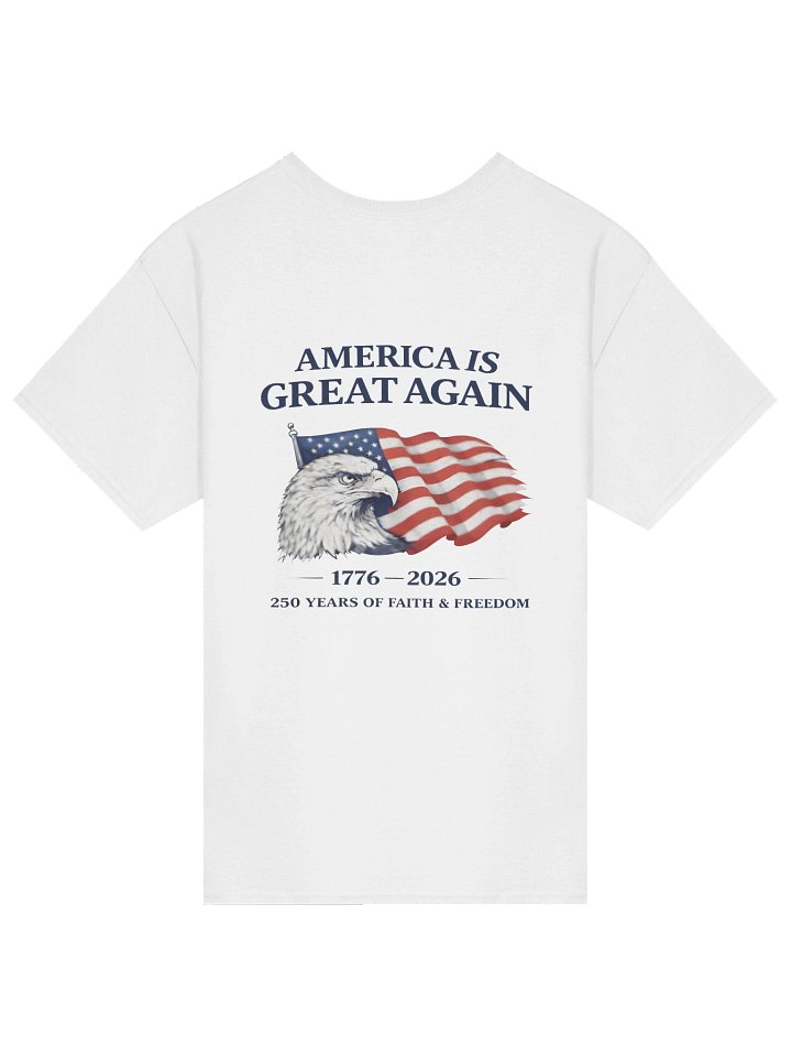 USA 250 Years with AMERICA IS GREAT AGAIN Eagle Double Sided product image (2)