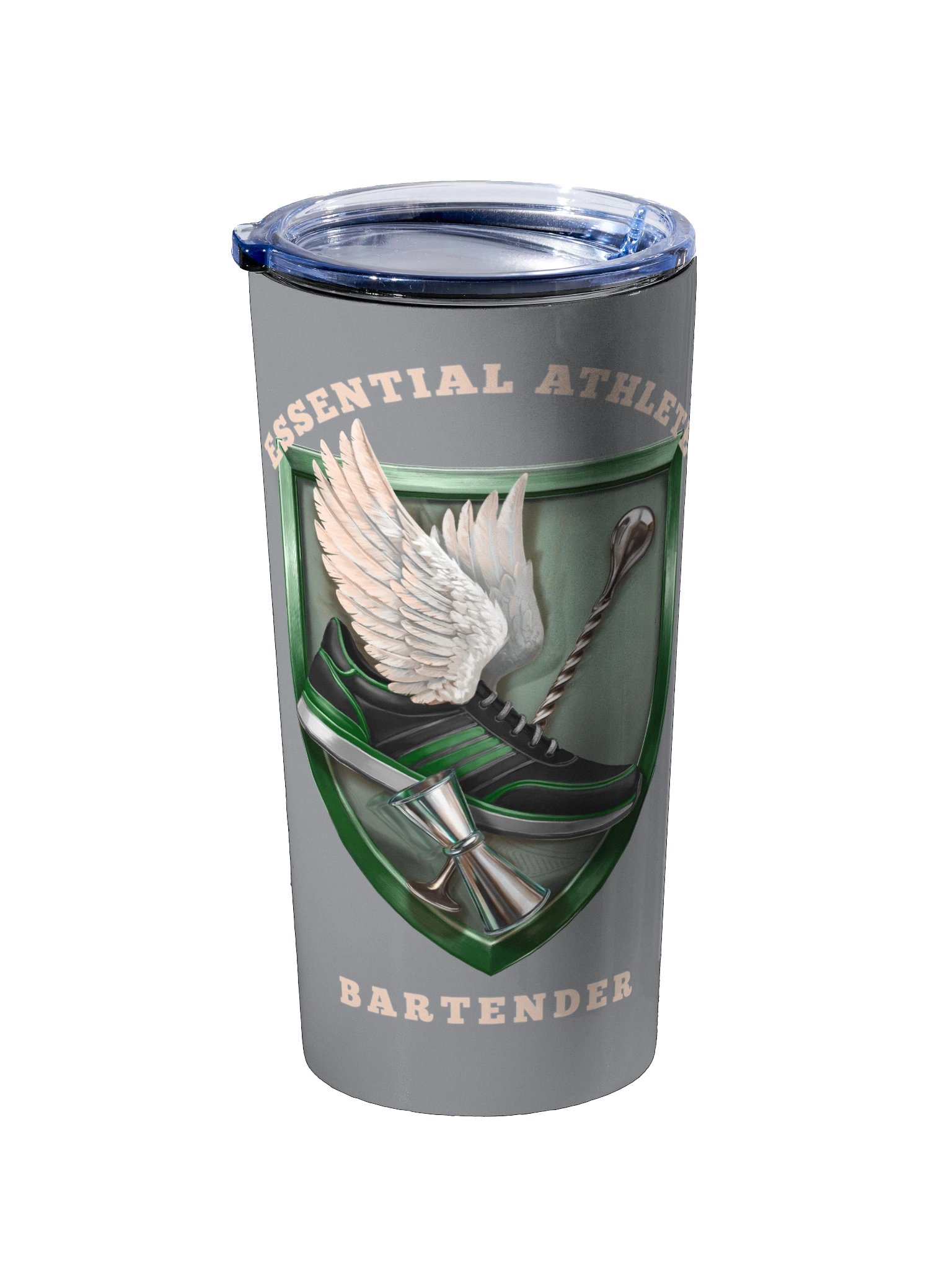 Shield Series: Bartender Edition (Silver) Tumbler product image (2)