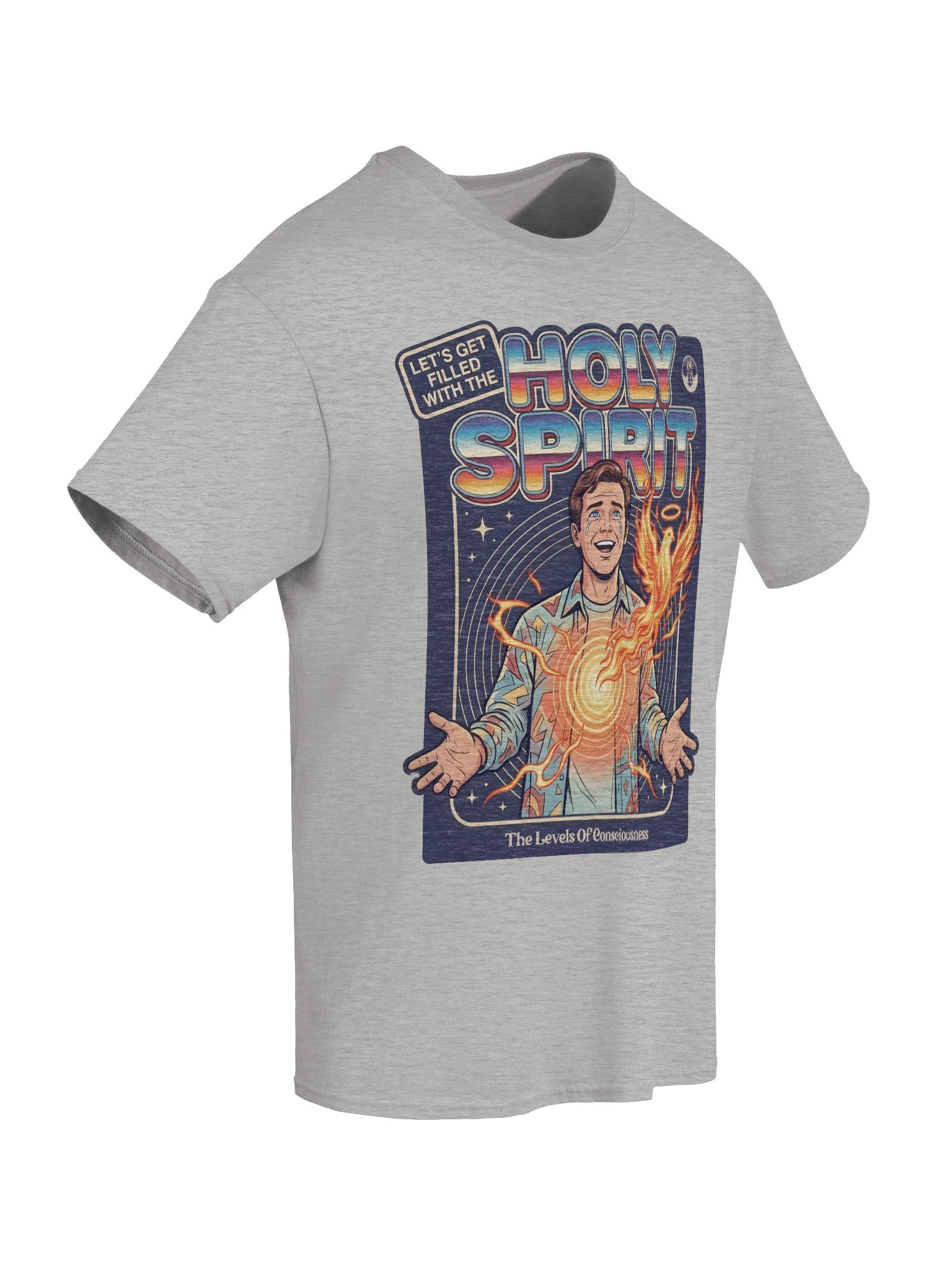 "Let's Get Filled With The Holy Spirit" Guys Tee product image (8)
