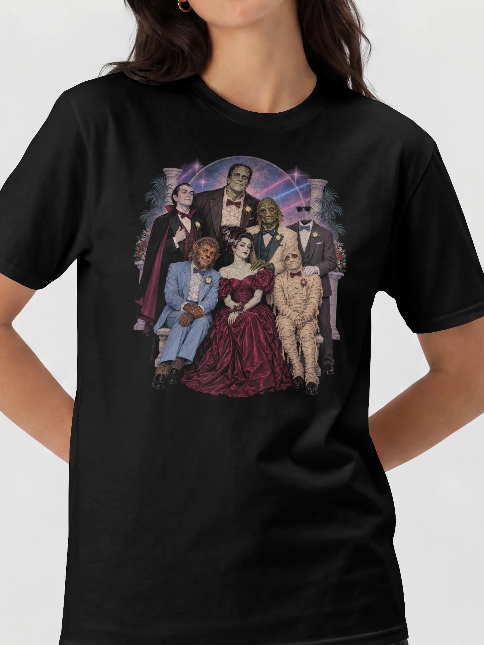 Monster Prom — Classic Horror Group Tee product image (4)