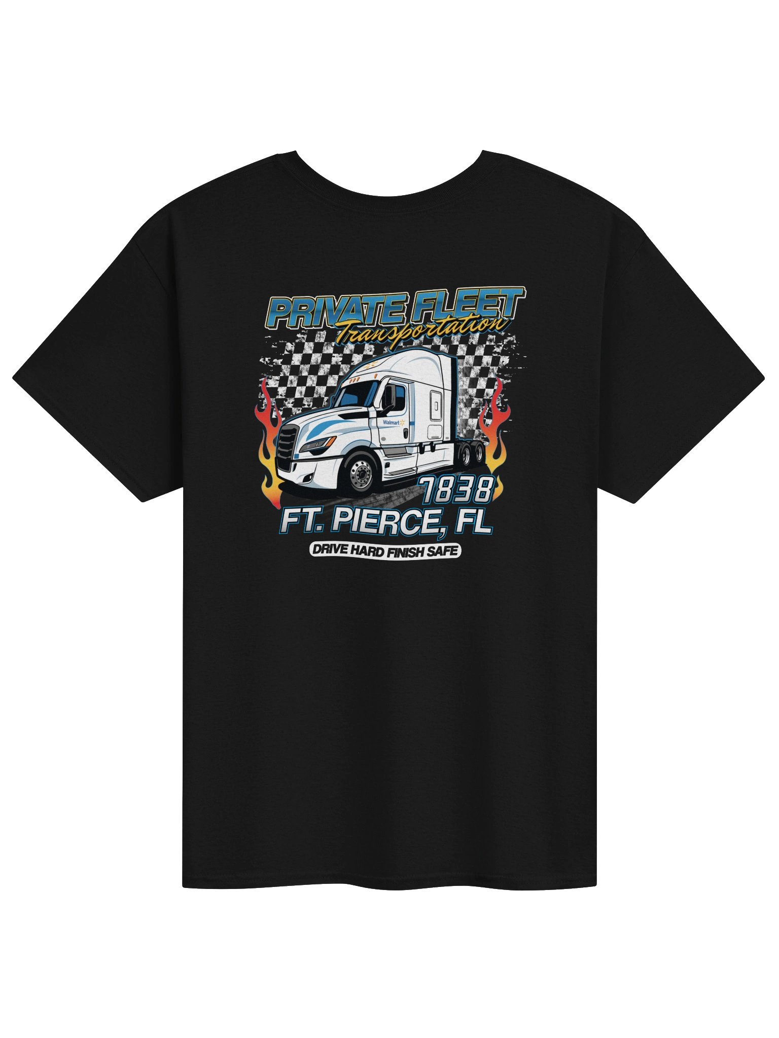 7838 Ft. Pierce Private Fleet Racing Theme T-shirt product image (1)