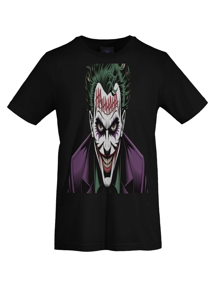 The Madcap Mirage: Joker-Inspired Graphic T-Shirt product image (1)