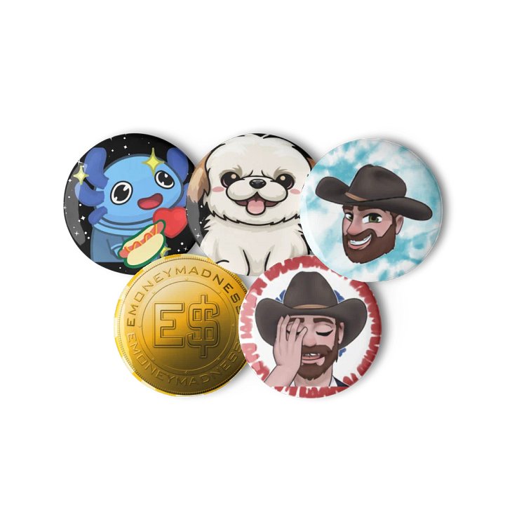 Emoney Button Set product image (3)
