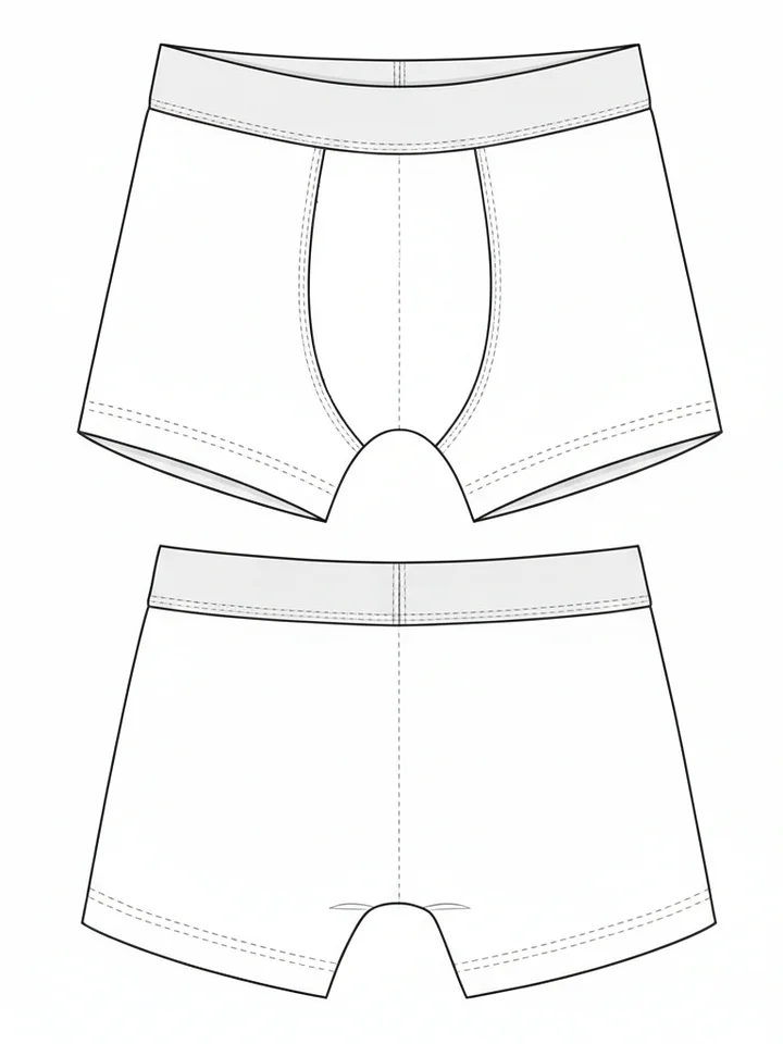 15 min Ultimate Men’s Boxer Shorts - Sewing Pattern product image (2)