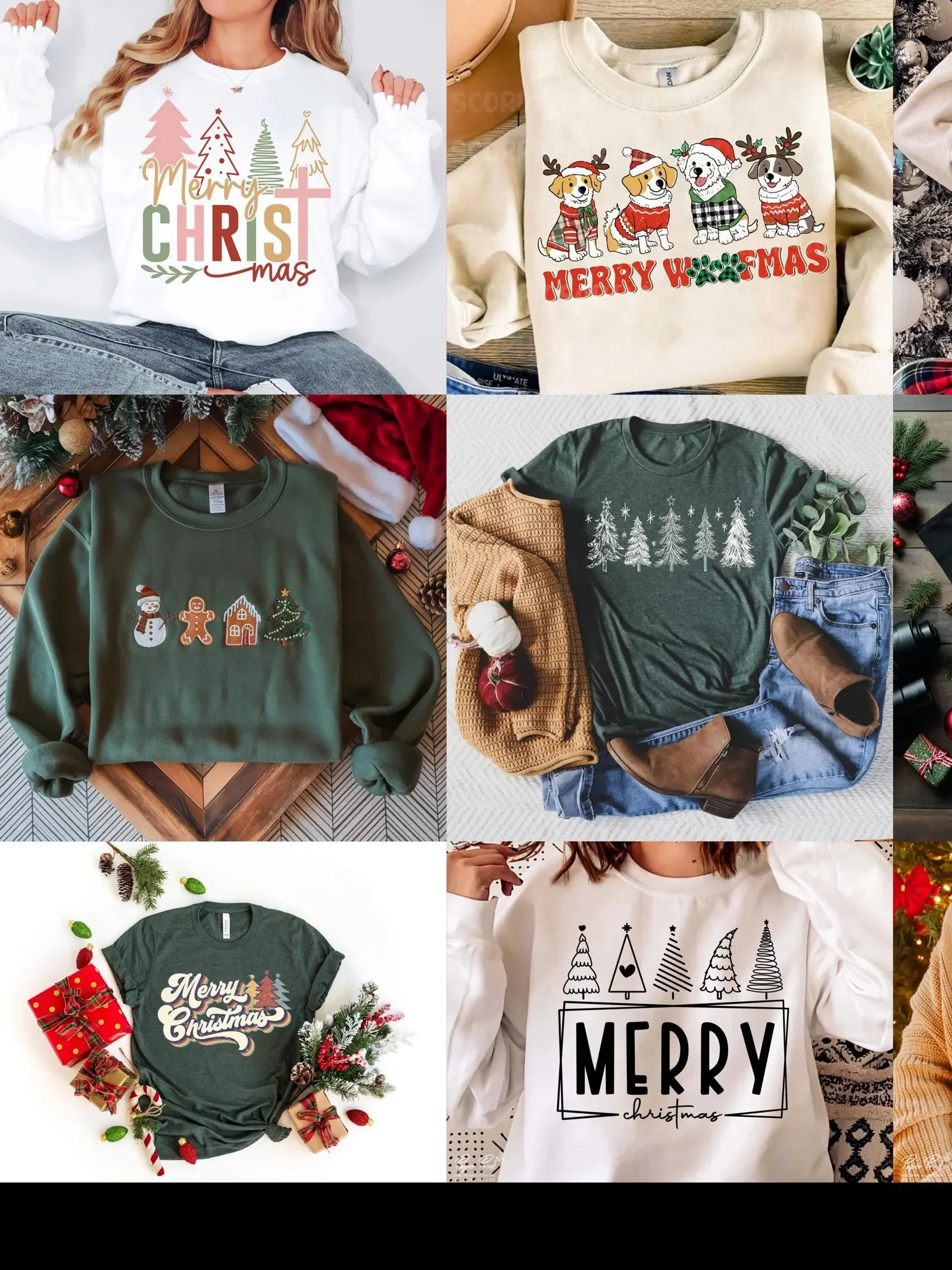 CHRISTMAS SVG Bundle Merry Christmas SVG Reindeer Svg Christmas ClipArt png product image (8)