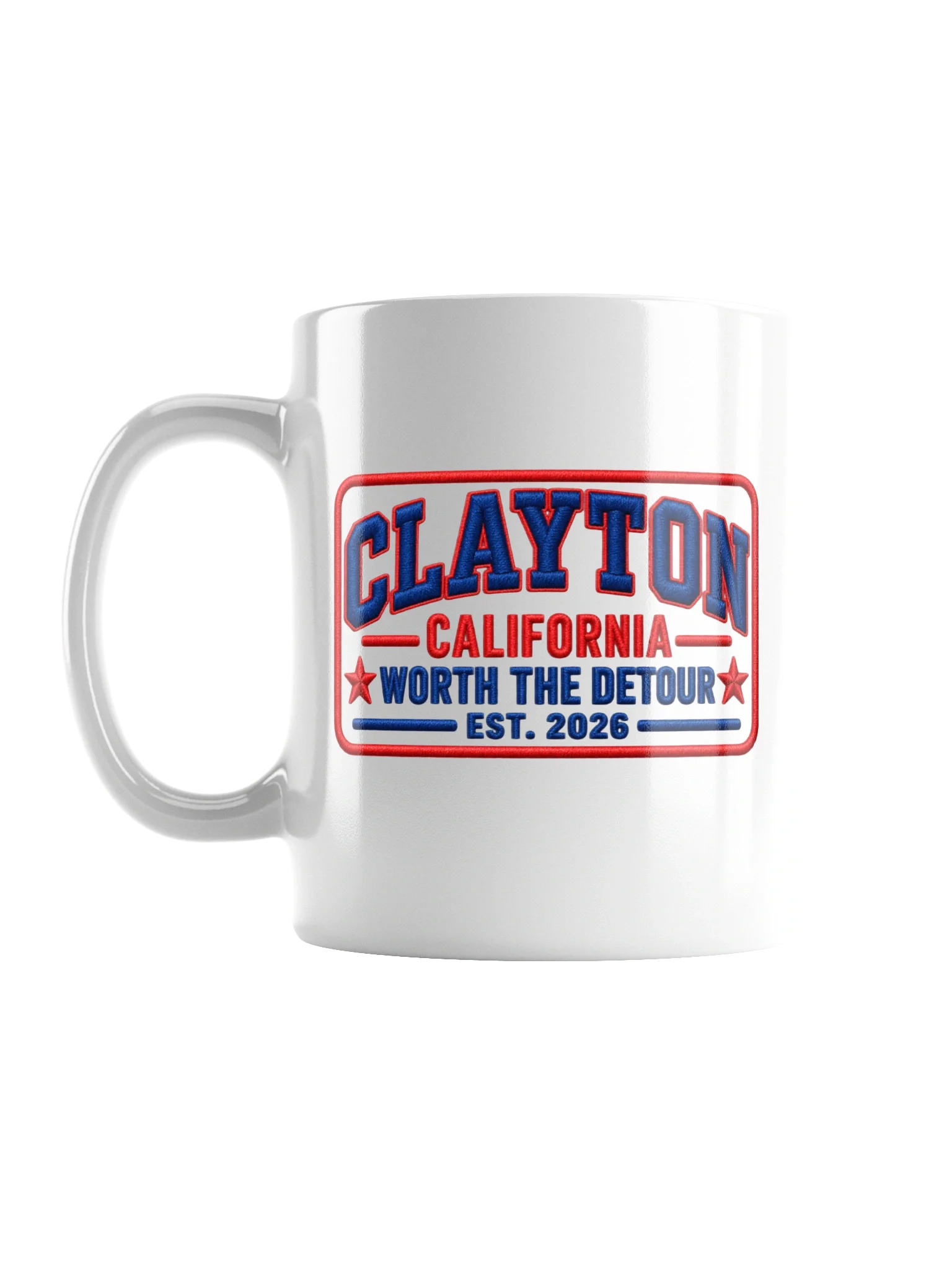 Clayton “Worth the Detour” Classic Mug