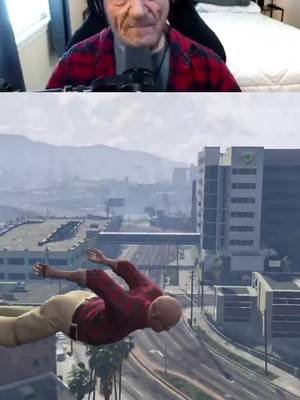 Ed goes flying #fyp #theacademyroleplay #fivem #gta #funny 