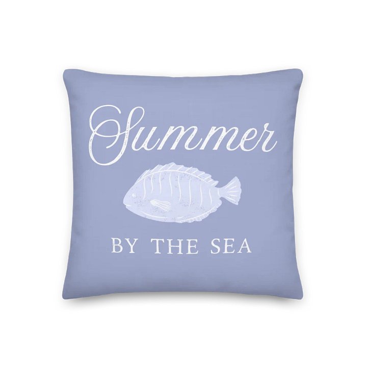 Summer by the Sea Premium Pillow/Sommer am Meer Premium Kissen product image (2)