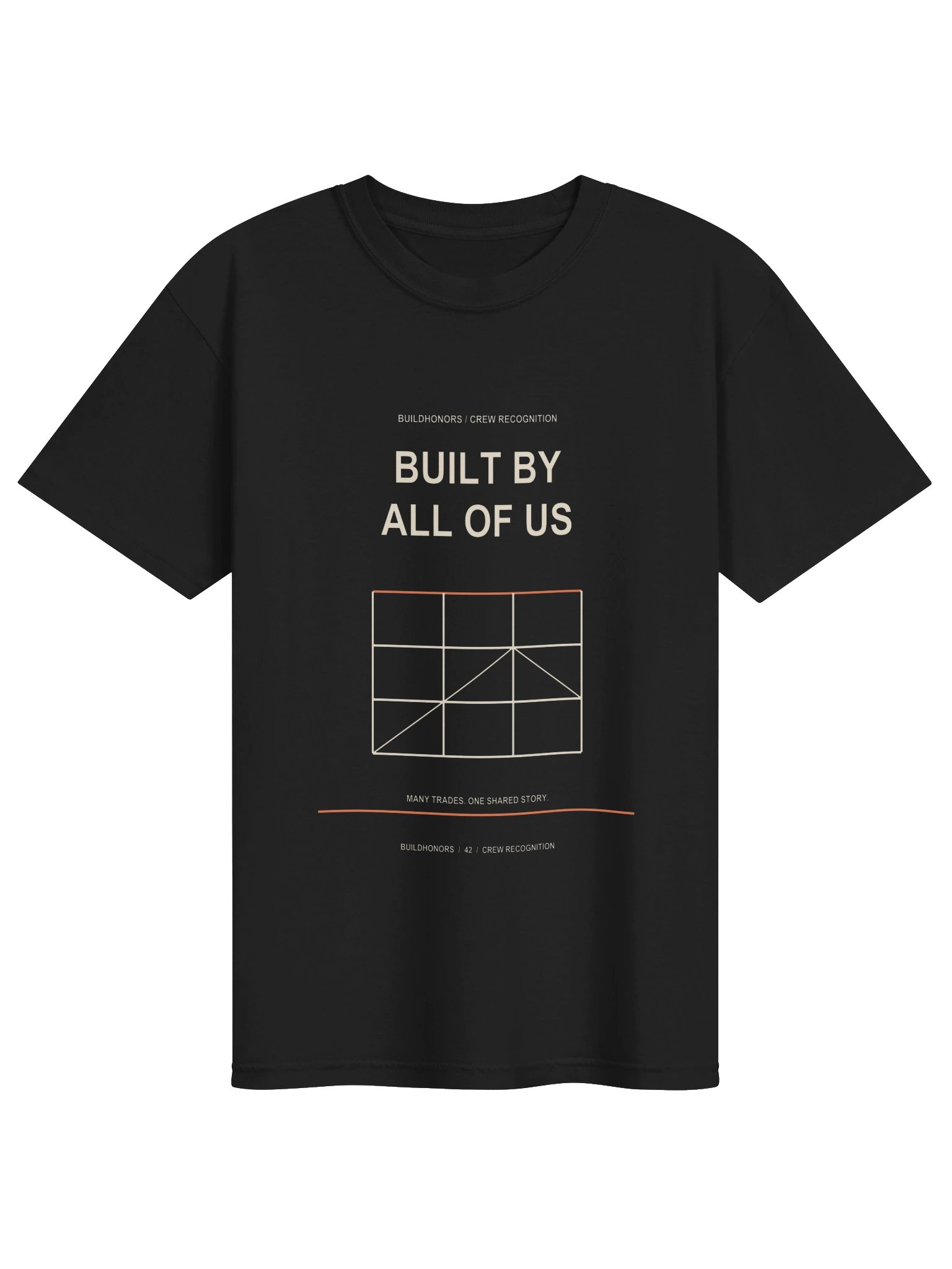 Built By All Of Us — Heavyweight Tee product image (1)