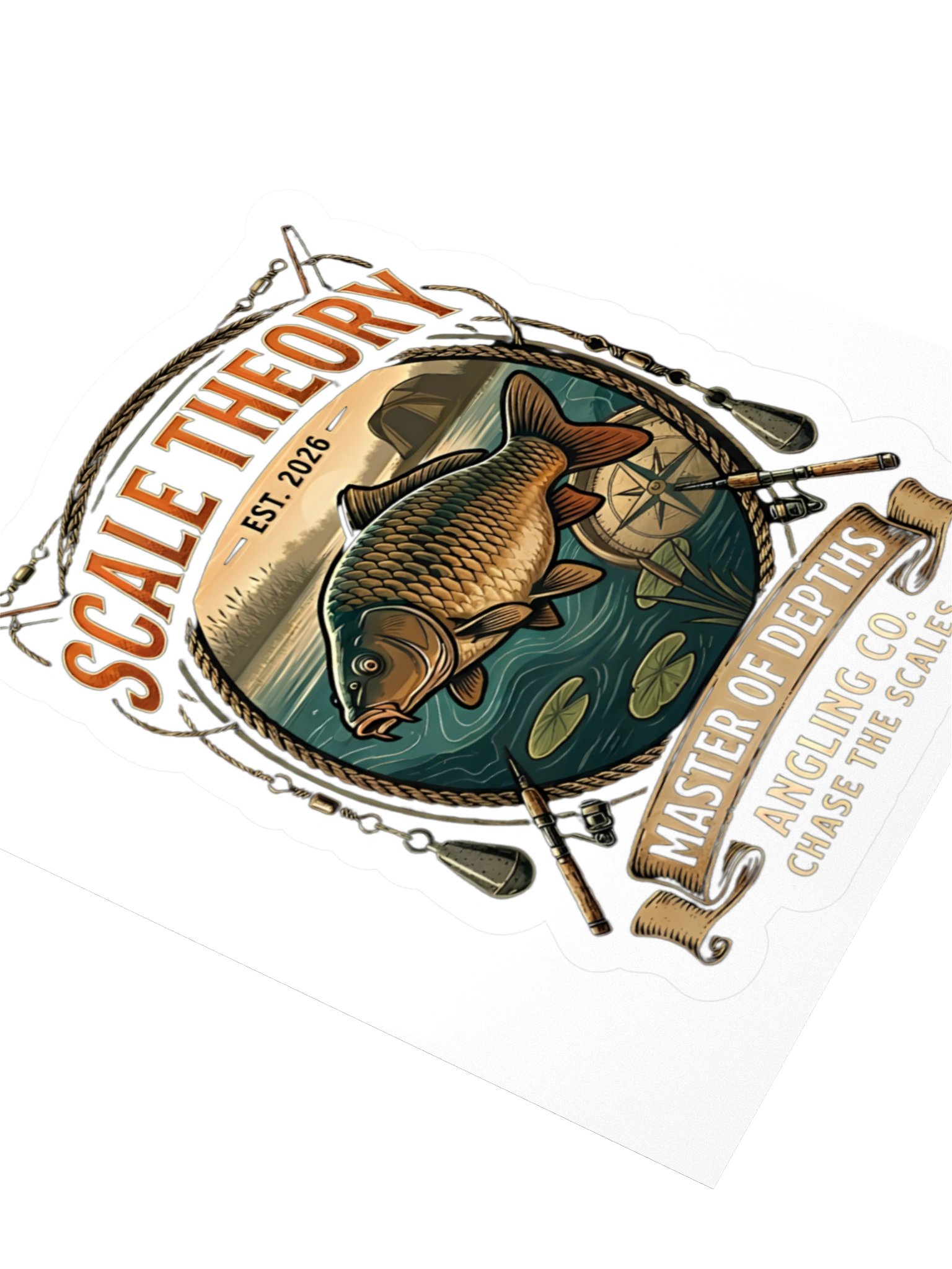 Scale Theory Deep Water Edition Sticker product image (8)