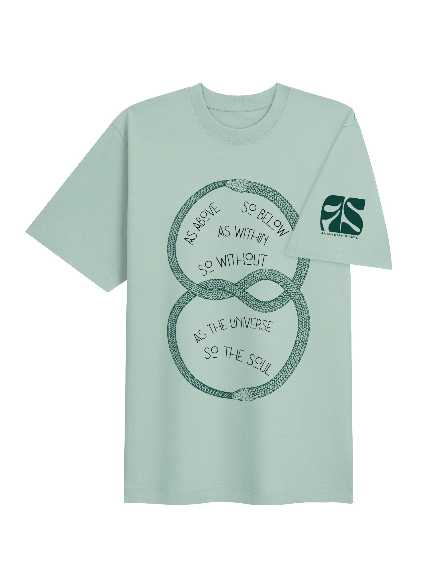 As Above, So Below — the one that reminds you it's all one | Premium Heavyweight Tee product image (15)