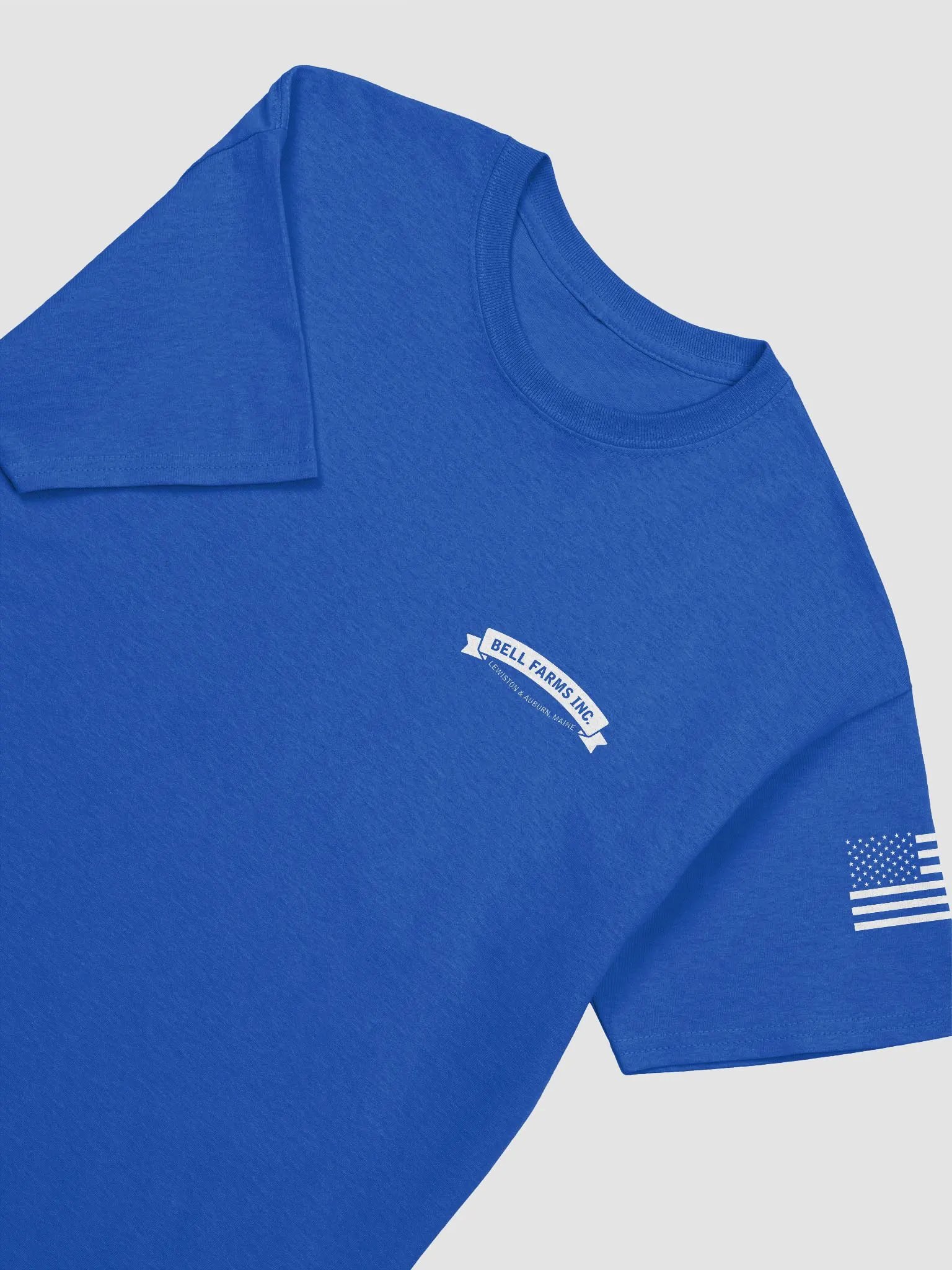 Heavy weight Blue T-shirt product image (3)