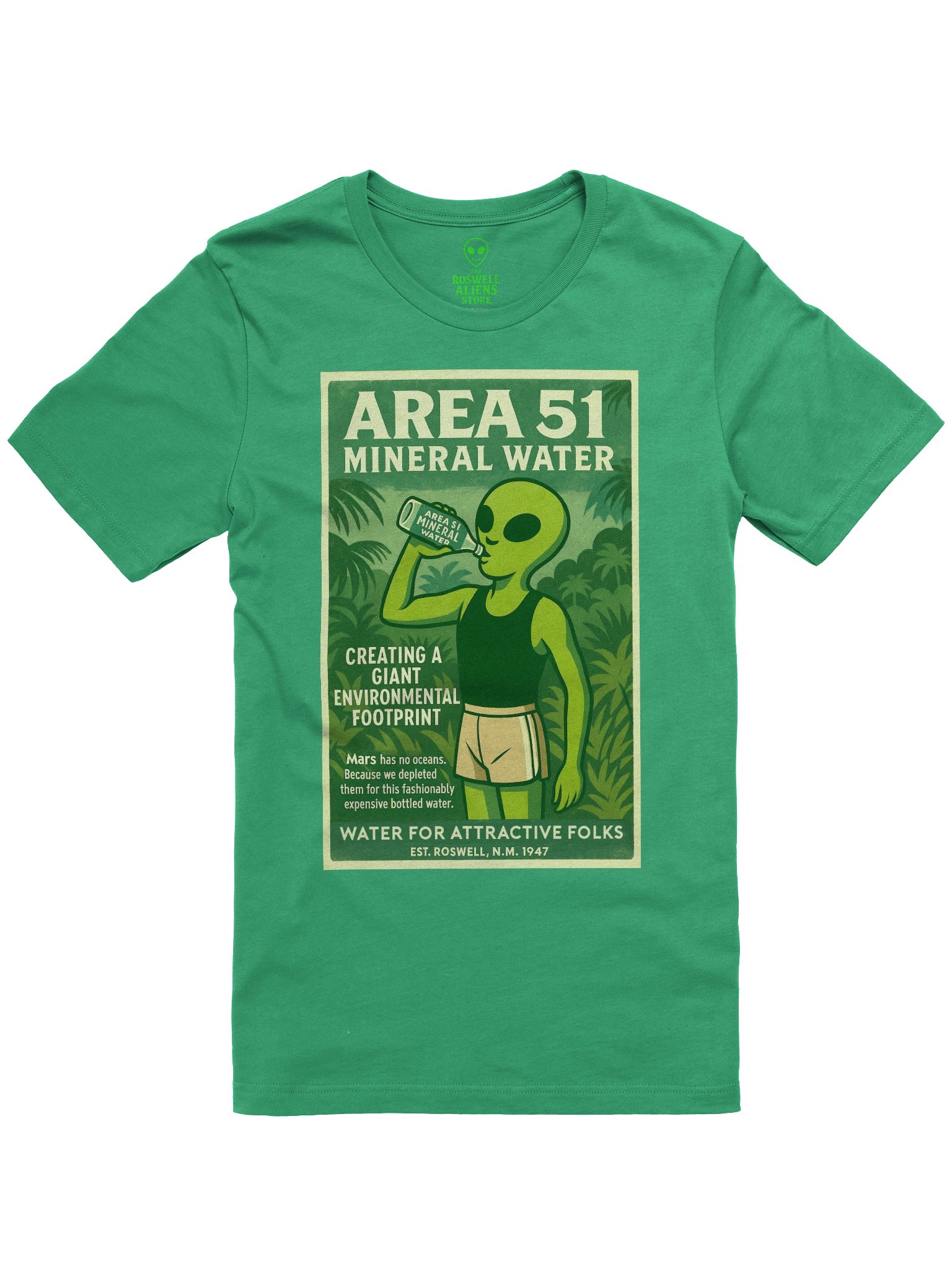 Area 51 Mineral Water T-Shirt product image (1)