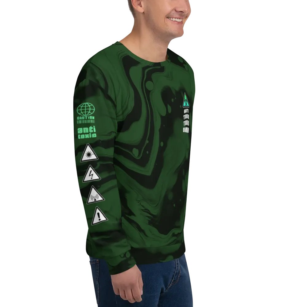 All-Over Print Anti-Toxic-Toxic-Gamer Sweatshirt product image (8)