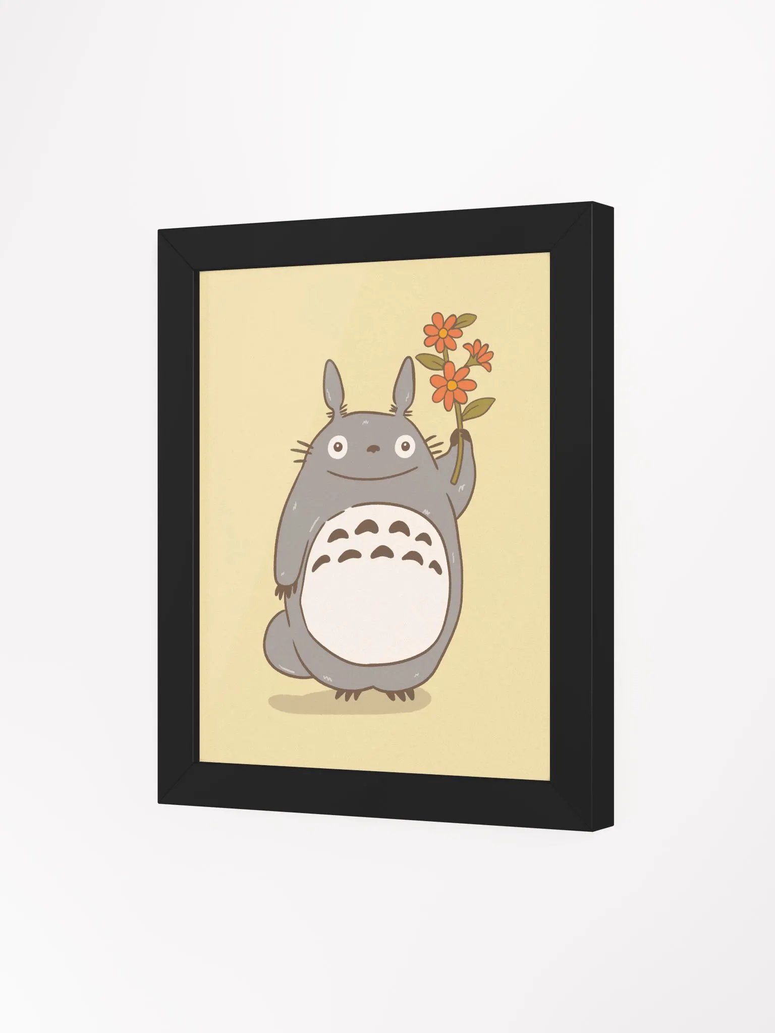 Totoro's Blooming Delight Poster product image (18)