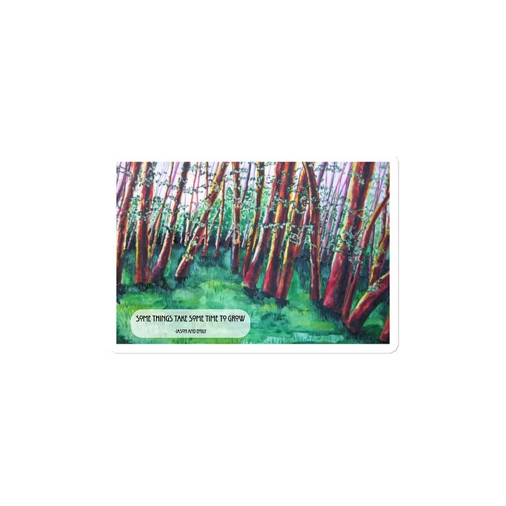 Some things take some time to grow- Forest Magnet product image (2)