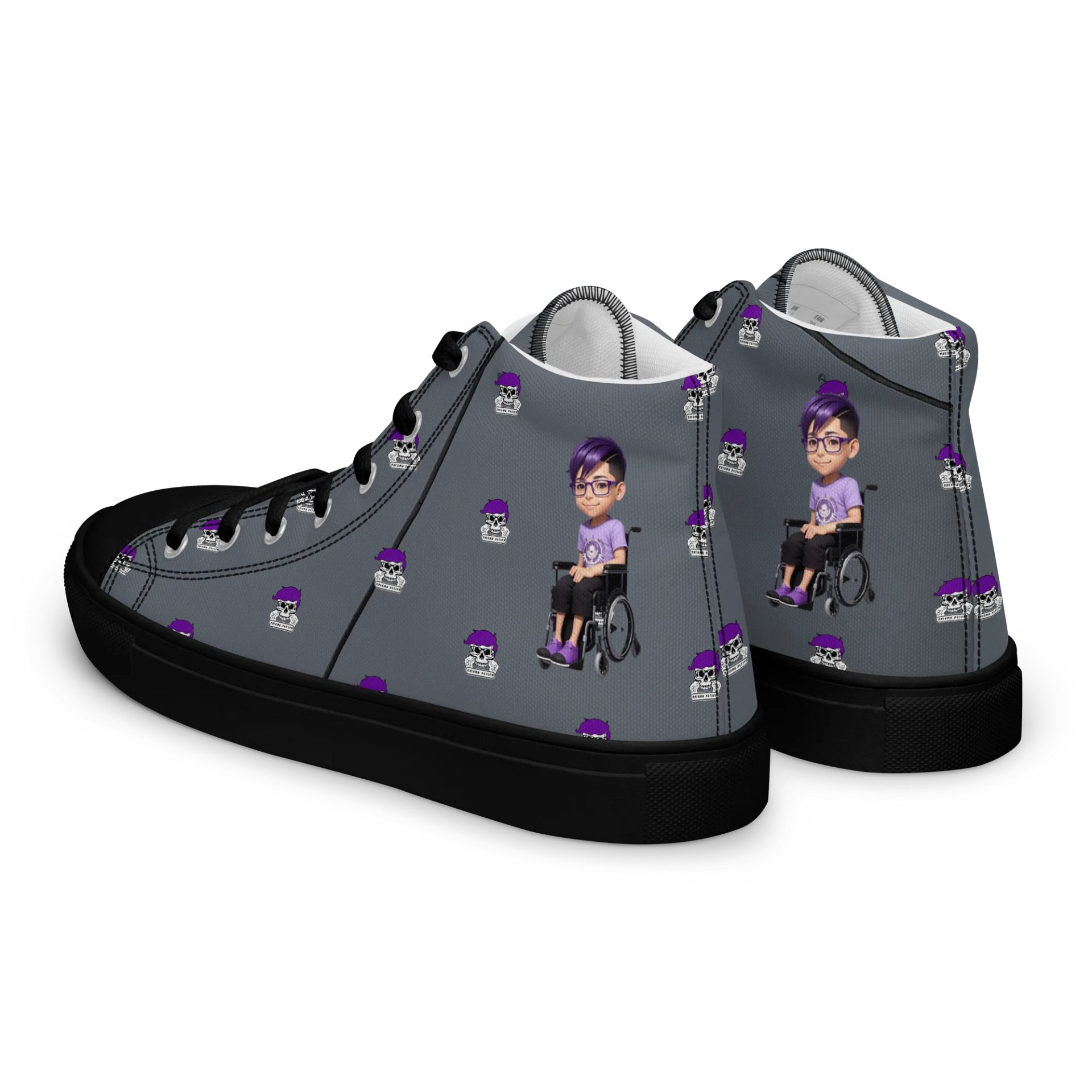 Enigma Women's High Top Canvas Shoes product image (5)