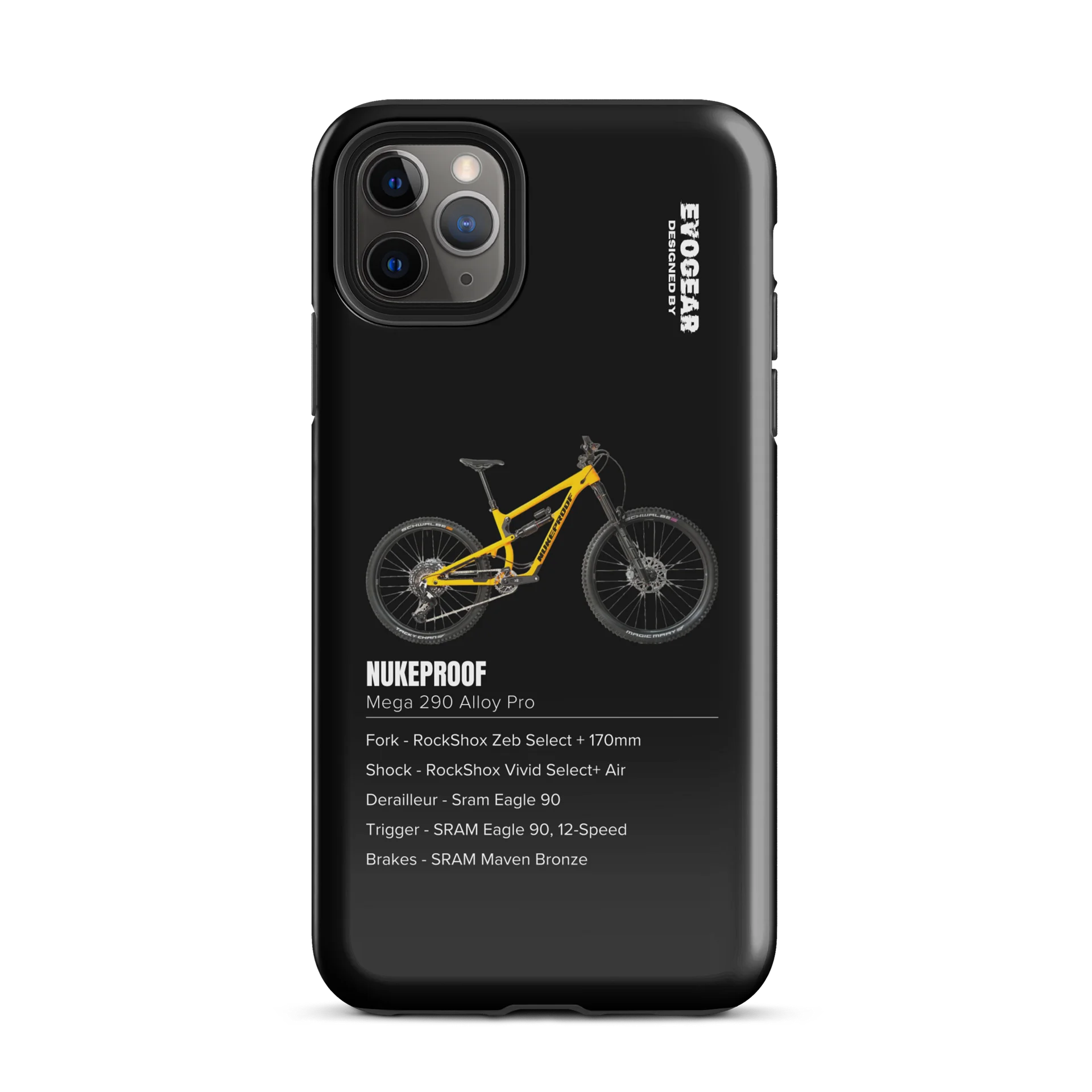 Black Nukeproof Mega 290 Alloy Pro iPhone Case product image (51)