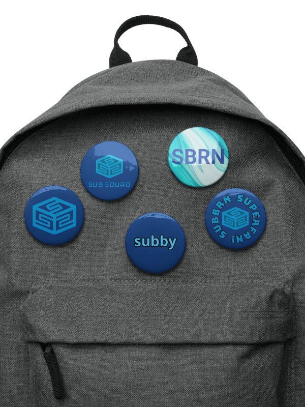 Sub Squad Official Pin Buttons Set product image (1)