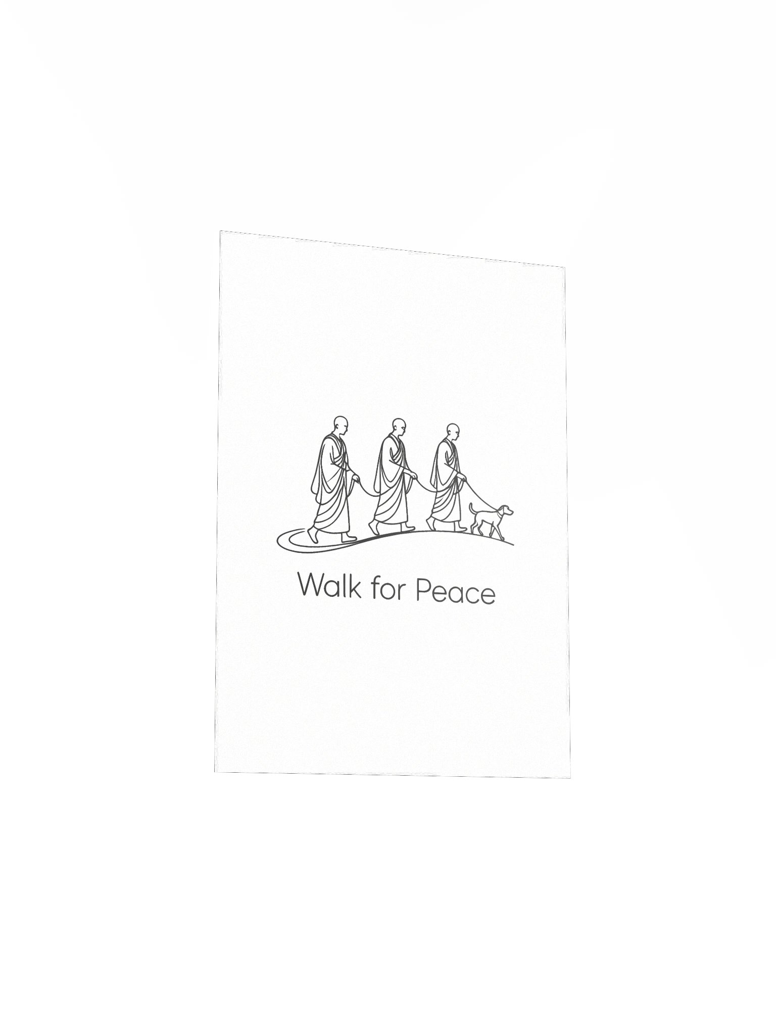 Walk for Peace Poster - Light product image (3)