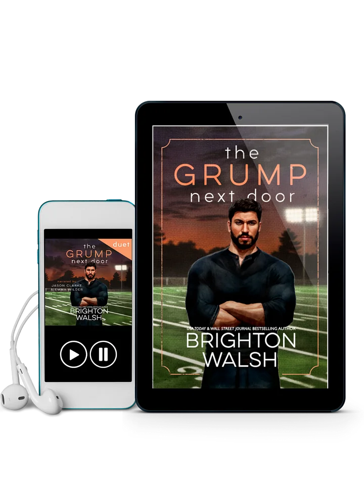 The Grump Next Door (ebook + audiobook BUNDLE) product image (1)