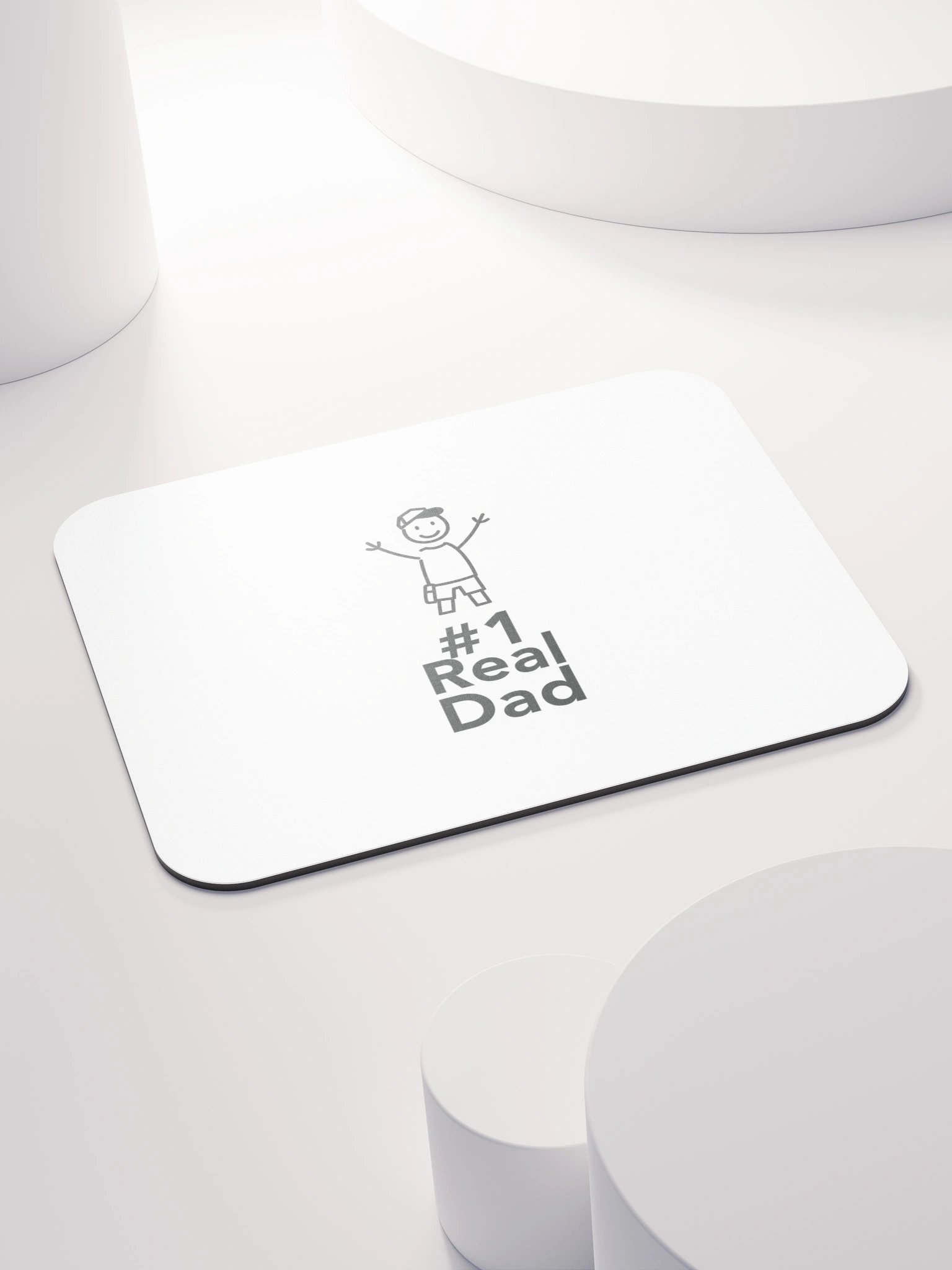 #1 Real Dad Mouse Pad product image (4)
