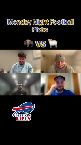 Who Wins The Big Time Matchup!? #nfl #nflfootball #buffalobills #losangelesrams #mondaynightfootball