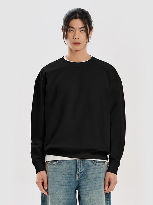 Photo showing Comfort Colors Unisex Garment-Dyed Fleece Crewneck Sweatshirt