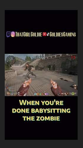 Say less! Let's farm zombies!

#girlgamer #girlswhogame #streamer #youtubepartner #twitchpartner  #epicambassador #cod #black...