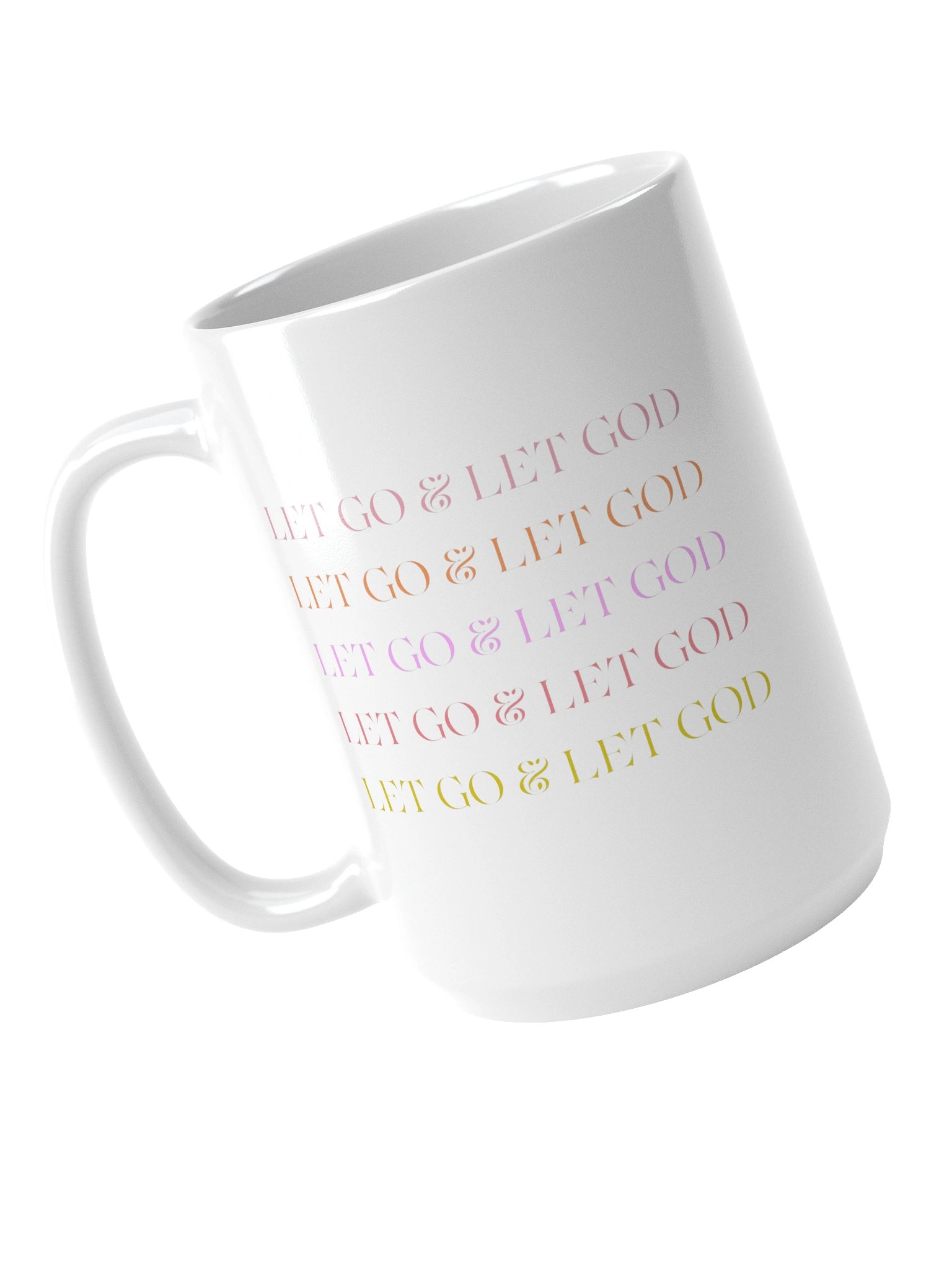 Let Go and Let God Mug product image (3)