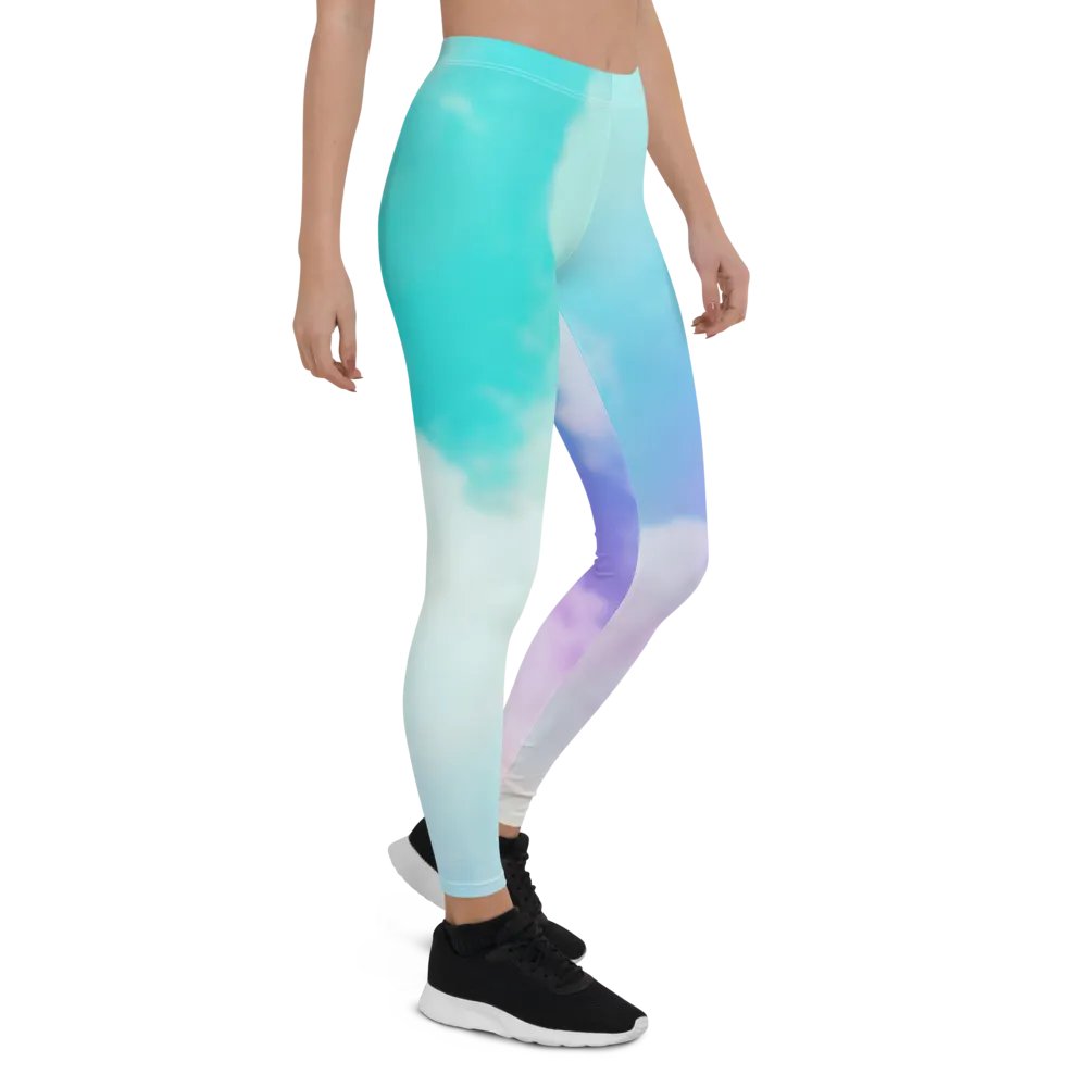 Blur cloud rainbow Design Legging - V2 product image (7)