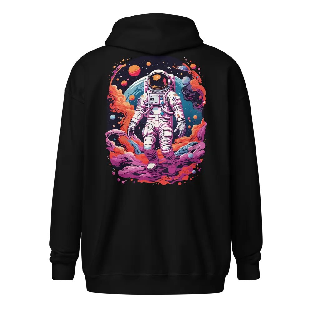 Neon Astro Fox Zip Hoodie product image (3)